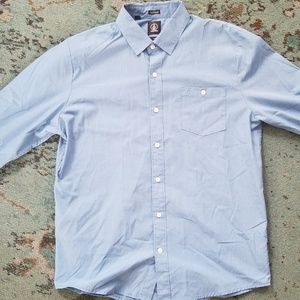 Mens volcom button up